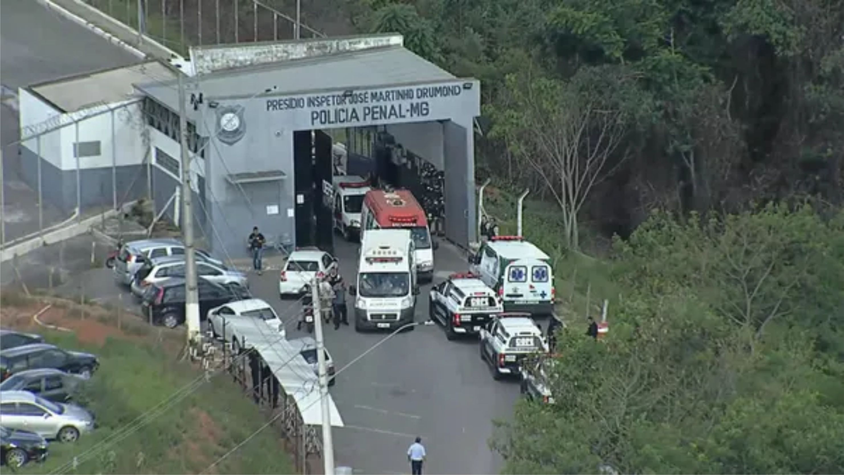 COMPANHEIRO DE CELA MATA DETENTO EM  PRESÍDIO INSPETOR JOSÉ MARTINHO DRUMOND EM RIBEIRÃO DAS NEVES