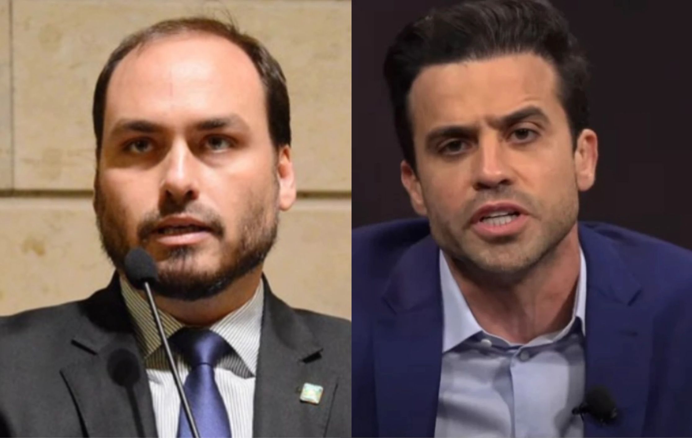 CARLOS BOLSONARO DECIDE PROCESSAR PABLO MARÇAL POR CHAMÁ-LO DE RETADARDADO