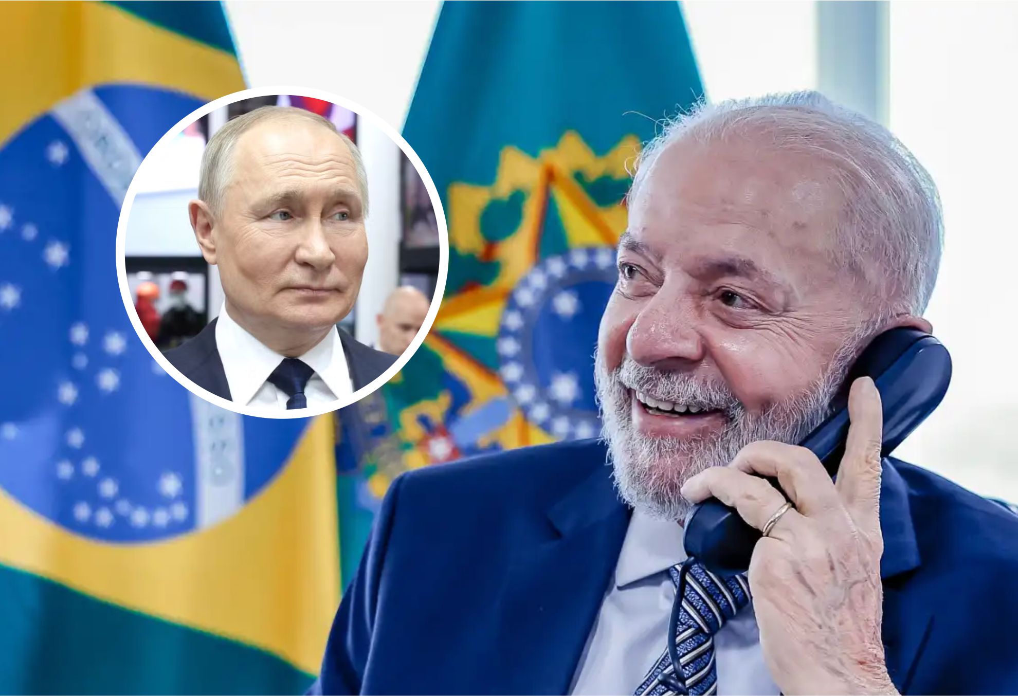 PUTIN LIGA PARA LULA E DISCUTEM PROPOSTA DE PAZ PARA GUERRA NA UCRÂNIA