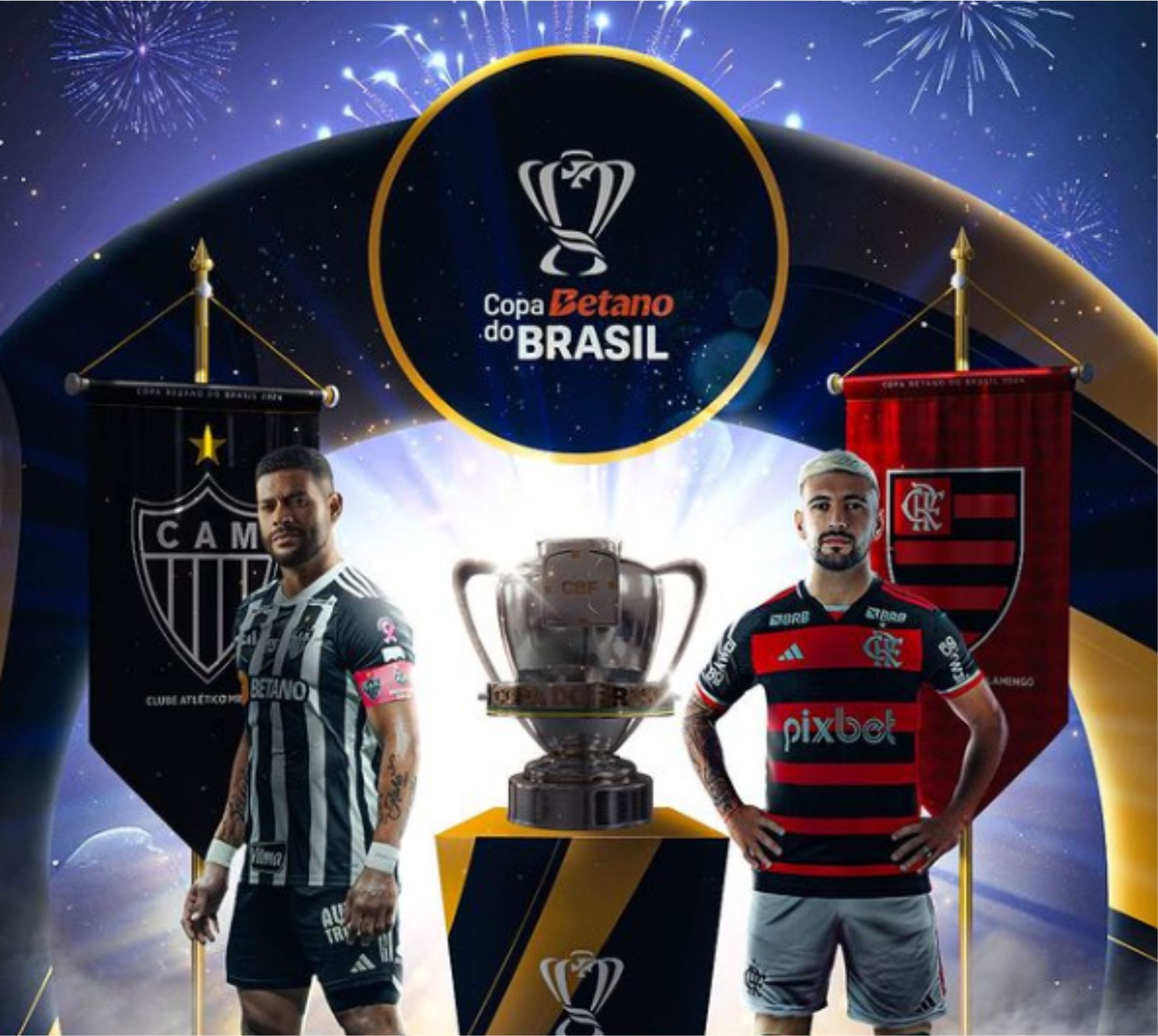 HISTÓRICO!  GALO E FLAMENGO INICIAM BRIGA POR TAÇA DA COPA DO BRASIL