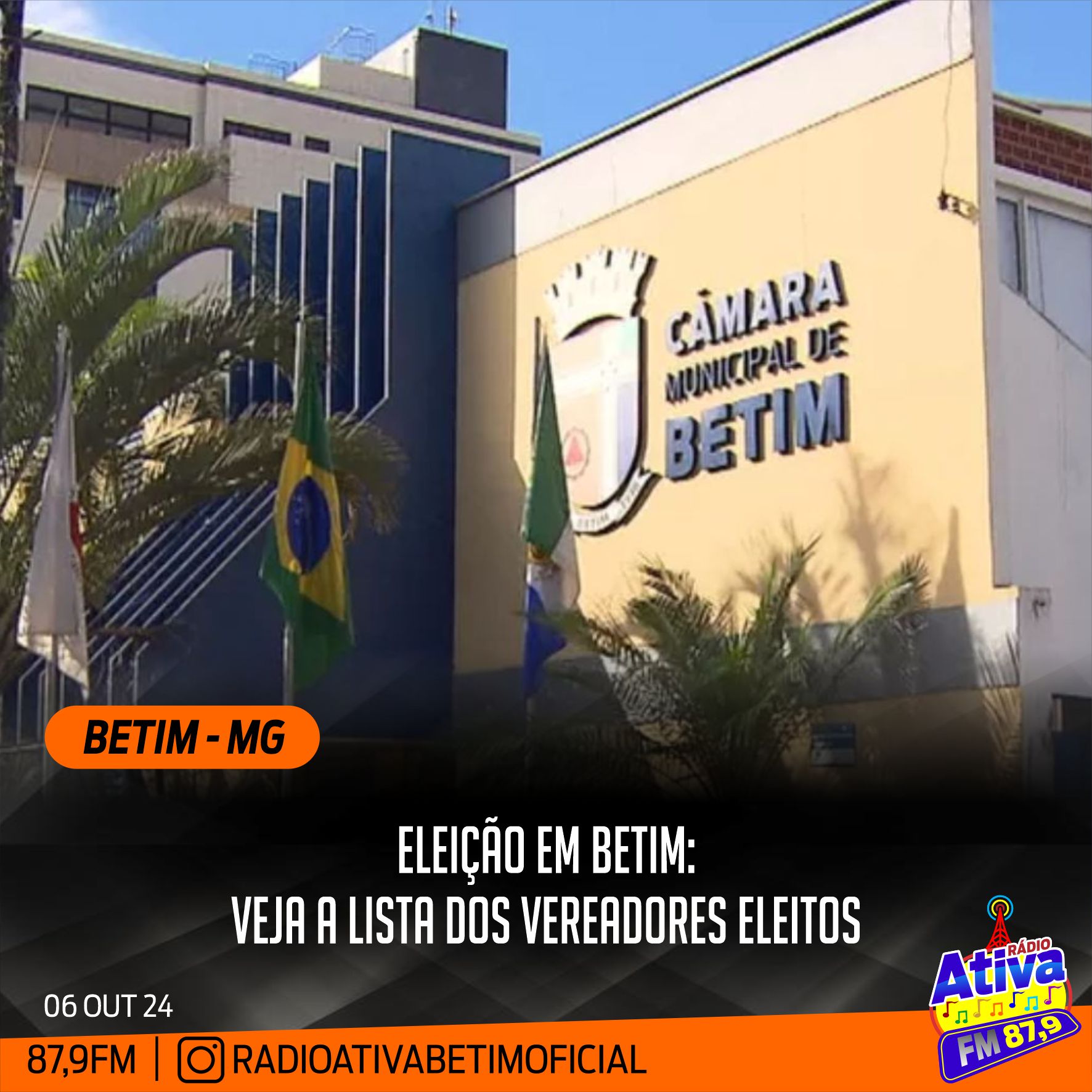 VEJA A LISTA DE VEREADORES ELEITOS EM BETIM NESTE DOMINGO (6)