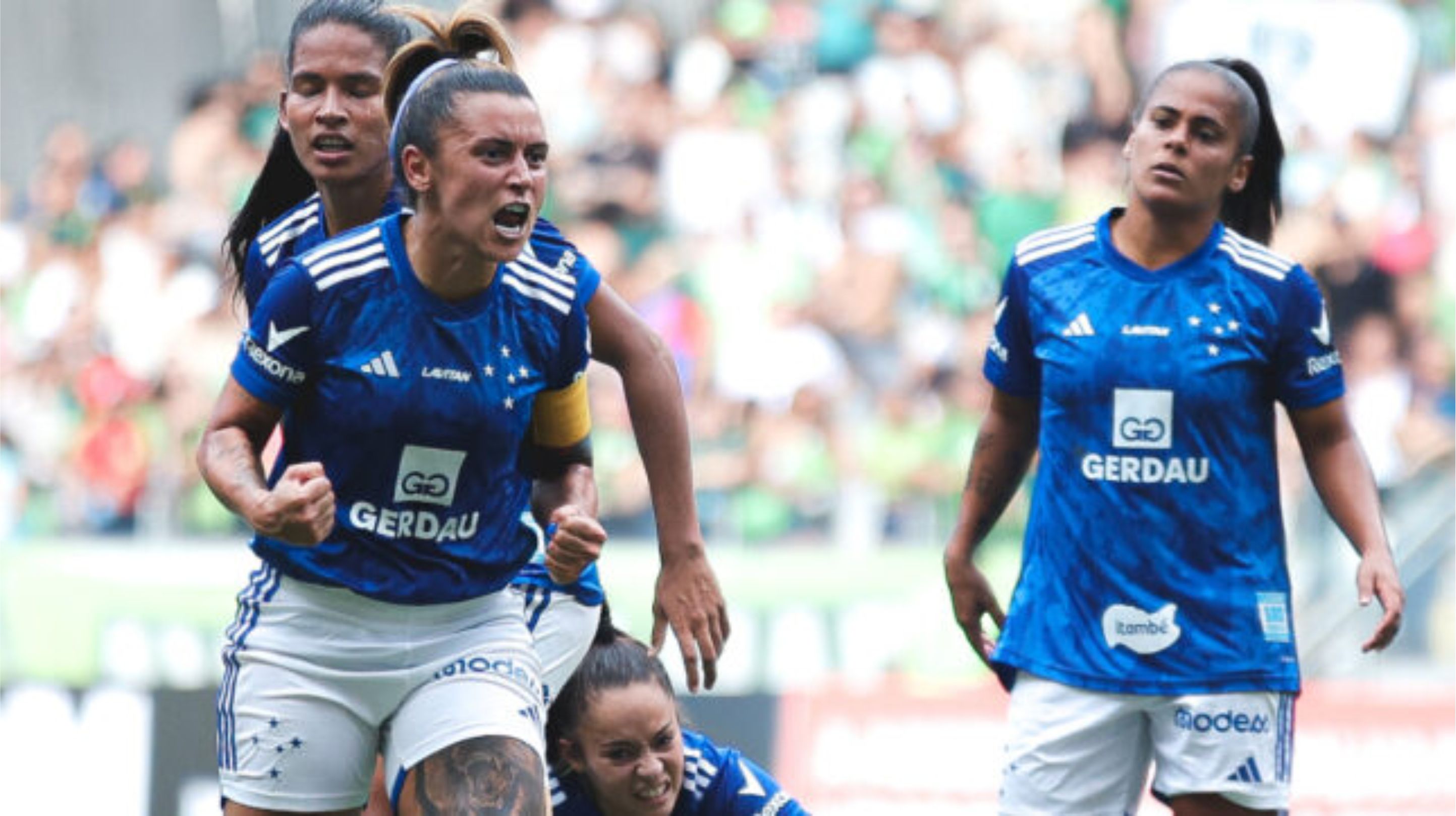 CRUZEIRO VENCE AMÉRICA POR 3X0 E CONQUISTA O  CAMPEONATO MINEIRO DE FUTEBOL FEMININO