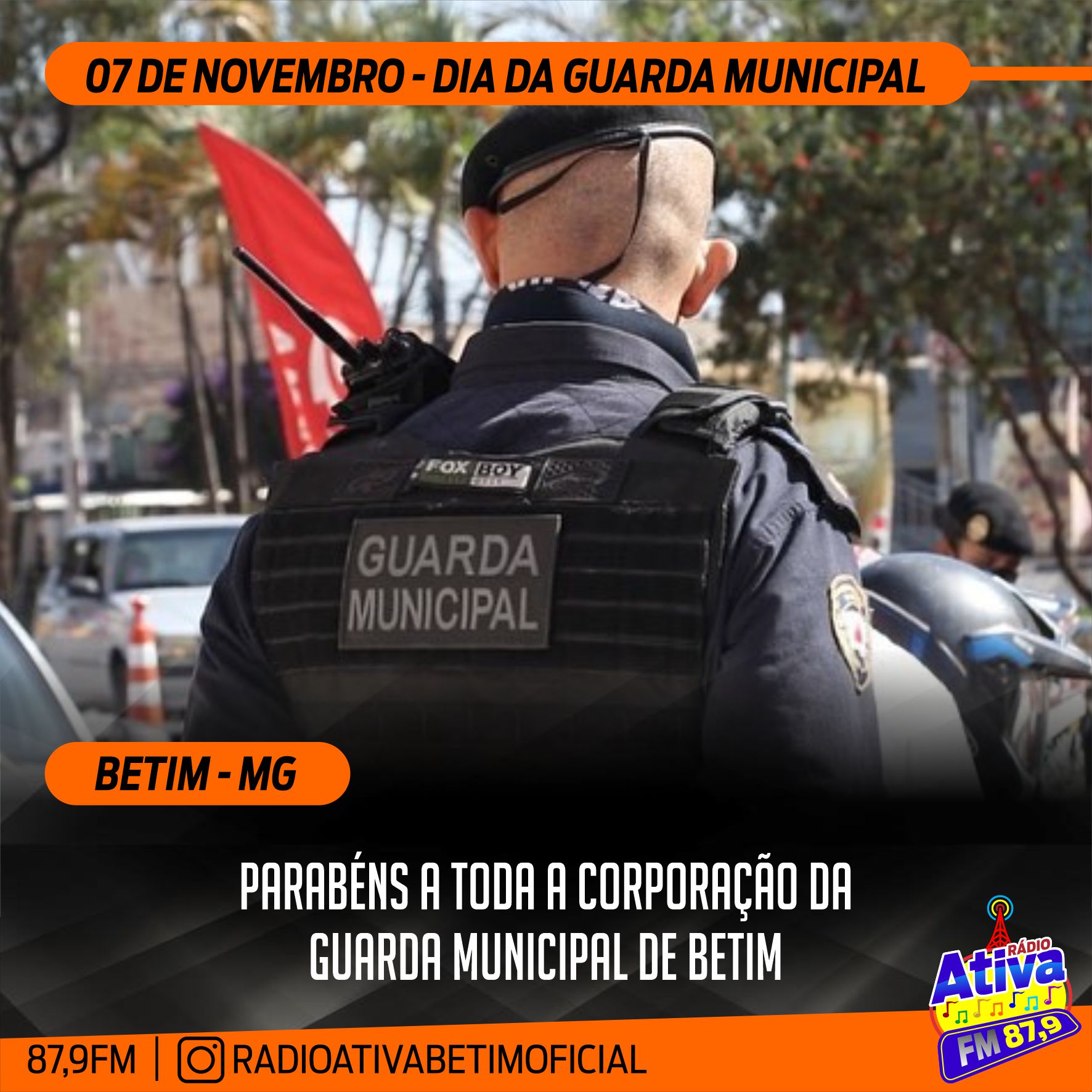 07 DE NOVEMBRO DIA DA GUARDA MUNICIPAL DE BETIM